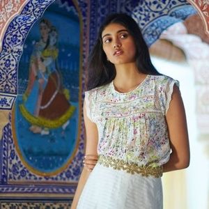 Anthropologie Meadow Rue Nellore Blouse
